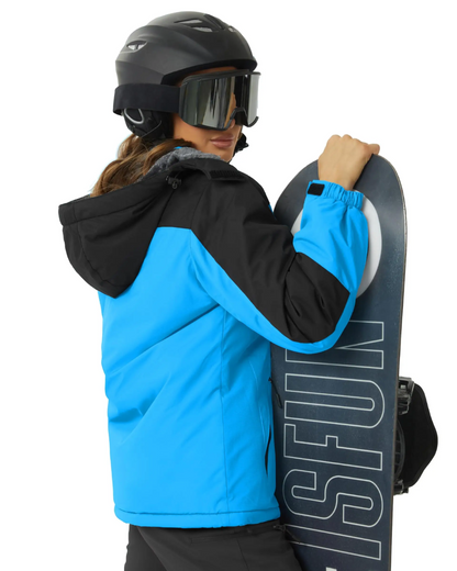 Aquanor - Waterdichte Winterjas Dames - Winddichte Ski Jas met Capuchon