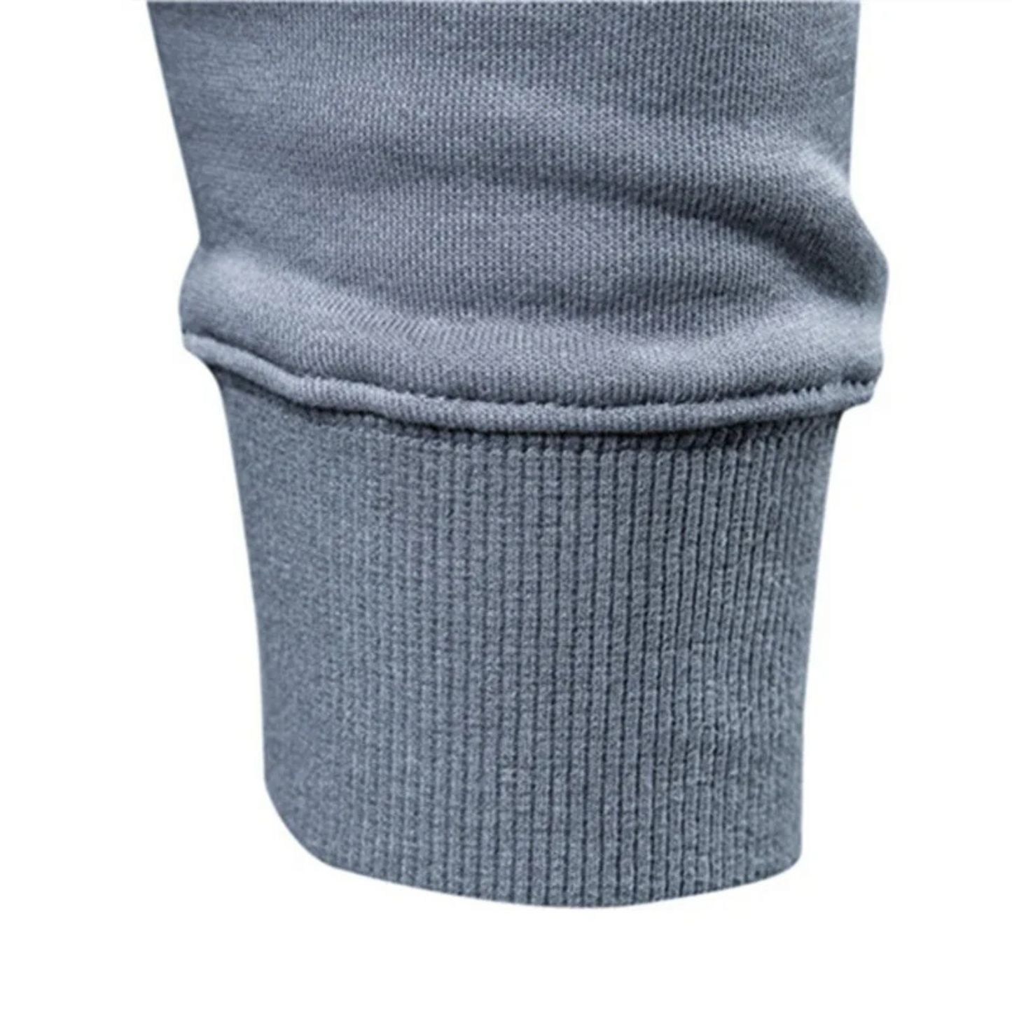 Herbro - Casual Heren Trui met Ronde Hals en Zachte Fleece Voering